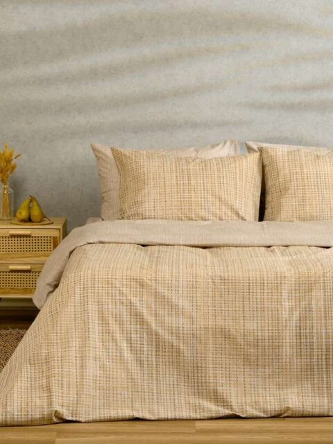 ΣΕΤ ΣΕΝΤΟΝΙΑ ΜΟΝΑ MATEO BEIGE CASUAL LINE (170X270)