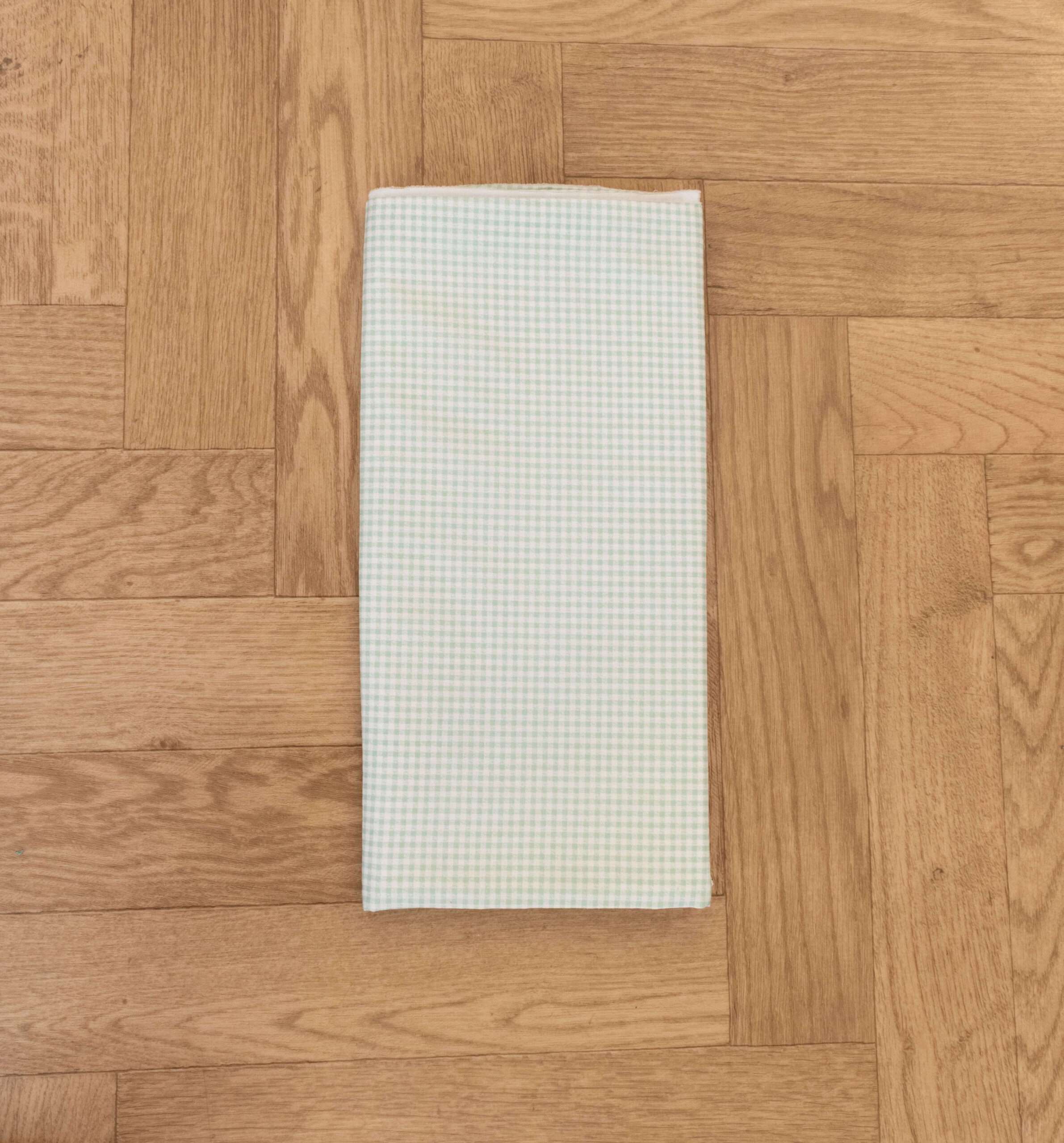 -Σελτεδάκι (1τεμ) αδιάβροχο 50*70 Καρό μέντα