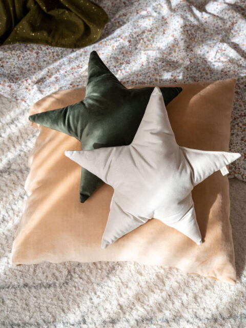 Μαξιλαράκι Αστεράκι Εκρού