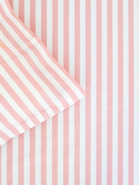 --Σετ Σεντόνια Ριγέ Σάπιο Μήλο Μονά