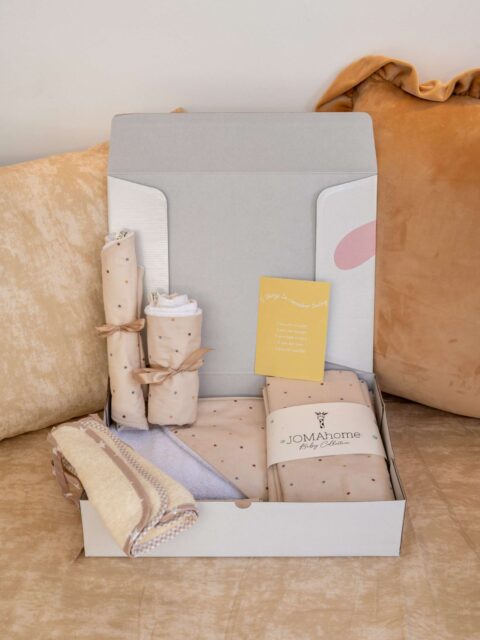 '-Κουτί Δώρου Βeige Stars