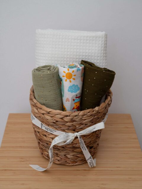 '-Καλαθάκι Δώρου Oh Baby 1 (πικέ & πανούλες)