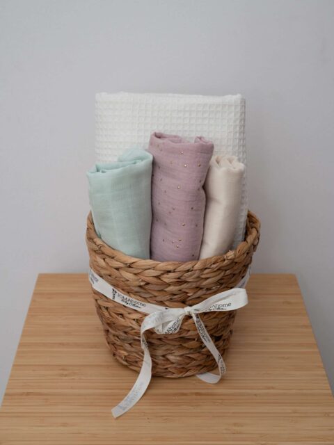 '-Καλαθάκι Δώρου Oh Baby 2 (πικέ & πανούλες)