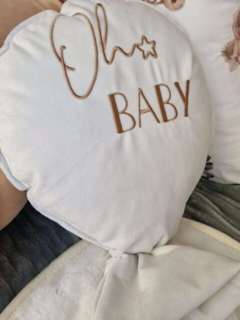 '-Διακοσμητικό τοίχου Balloon White Oh Baby