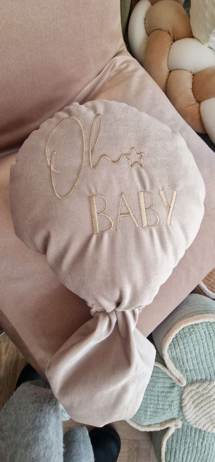 '-Διακοσμητικό Τοίχου Balloon Beige ´´Oh Baby´´