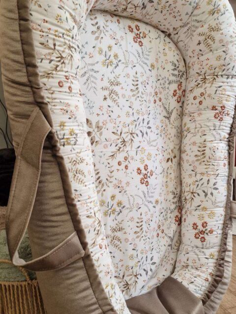 '-Φωλίτσα Βρεφική Spring Flower Διπλής Οψης 70*105