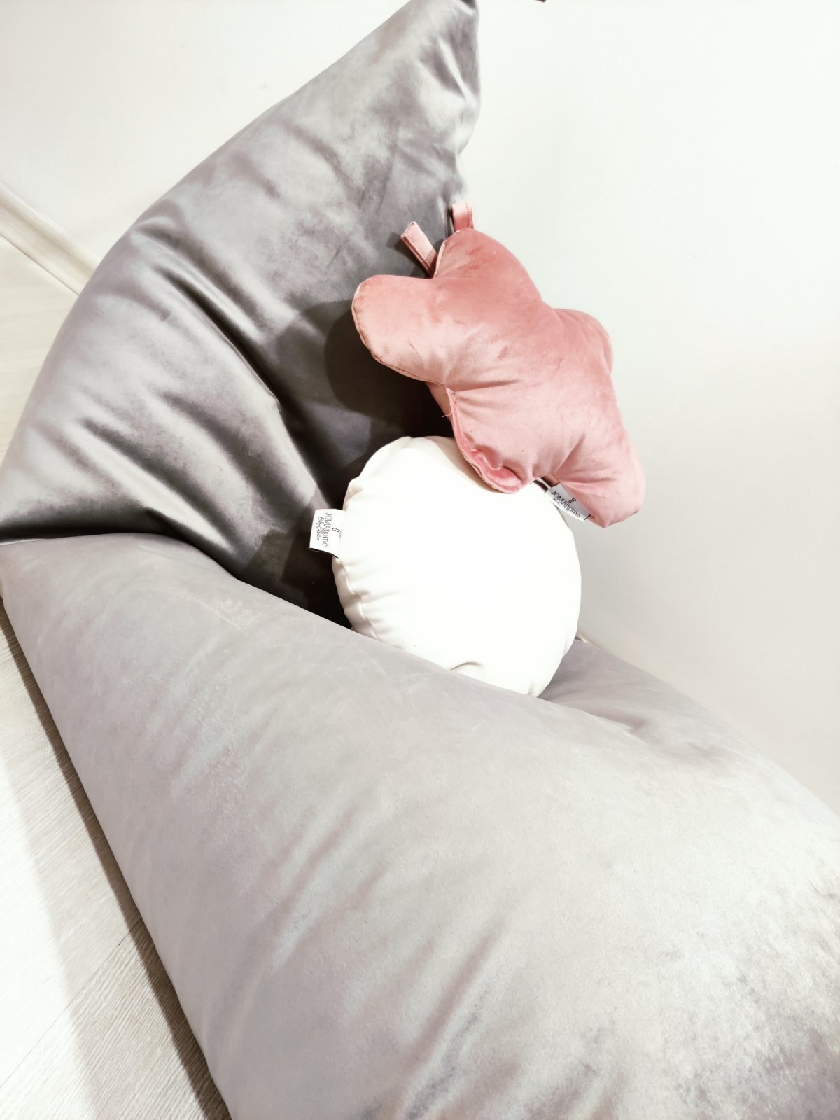 Πουφ Κάθισμα Γκρι - Image 5